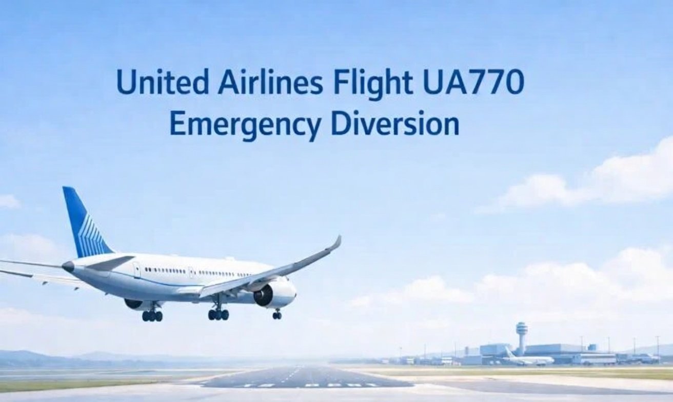 united airlines flight ua770 emergency diversion
